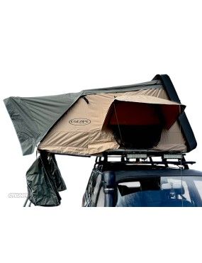 Namiot dachowy Escape VARIO 160 cm Piaskowy – czarna pokrywa