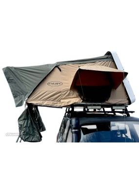 Namiot dachowy Escape VARIO 210 cm Piaskowy – biała pokrywa